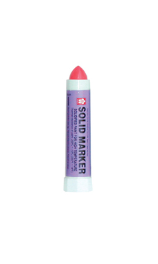 Red Solid Paint Marker with 1/2 inch tip
