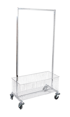 Stocking Rack with Basket