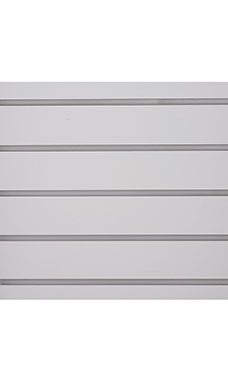 Gray Vinyl Slatwall Inserts