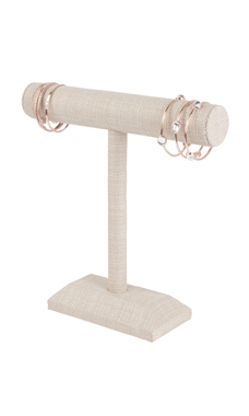 Linen Medium 1-Tier Bar Display