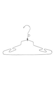 Metal Lingerie Hangers With Loop Hook