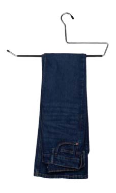 19 inch Non-Slip Blanket Hanger - Case of 12