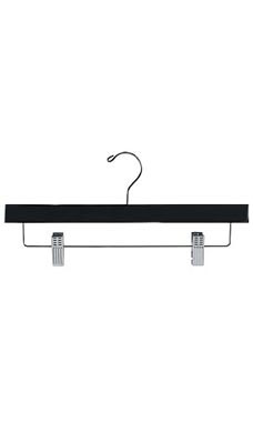 14" Black Wood Pants & Skirt Hangers 14" Black Wood Pants & Skirt Hangers
