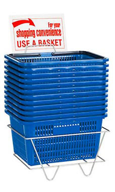Set of 12 Shopping Baskets Set of 12 Shopping Baskets
