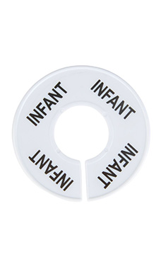 Round Size Divider for Hangrails - Infant