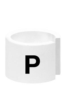 Mini Slip On Size Markers - Size P