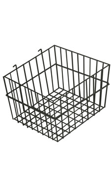 Made to Order 12" x 12" x 8" Mini-Grid Basket - Silver Vein