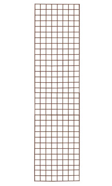 Made to Order 2' x 6' Wire Grid Panel - Fine Textured Rustic Copper