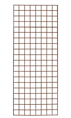 Made to Order 2' x 5' Wire Grid Panel - Fine Textured Rustic Copper