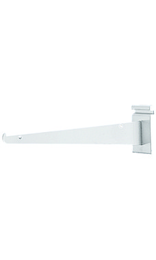 White Metal Shelf Brackets - Large