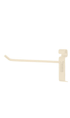 Made to Order 8" Wire Grid Peg Hook - Stoney White