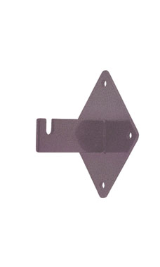 Made to Order Wall Mount Wire Grid Bracket - Lavender Silver Vein