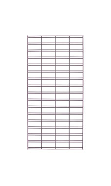 Made to Order 2' x 6' Slat Grid Panel - Lavender Silver Vein