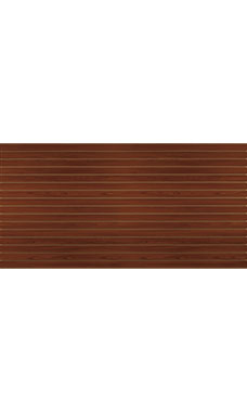 4 x 8 foot Horizontal Cherry Slatwall Panel
