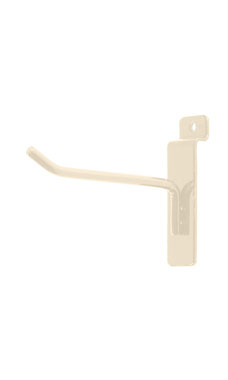 Made to Order 4" Slatwall Peg Hook - Stoney White