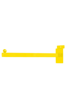 Made to Order 12" Slatwall Straight Faceout - Bright Yellow