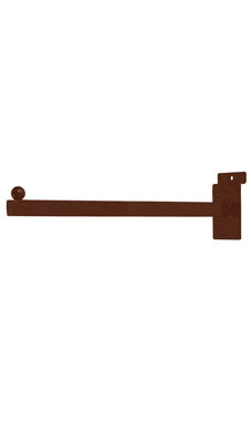 Made to Order 12" Slatwall Straight Faceout - Fine Textured Rustic Copper