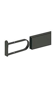Flush End Cap For Dimensional Hangrail