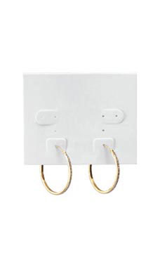 Plain Plastic Earring Cards