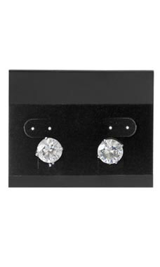 Black Velour Earring Cards