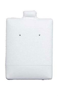 Plain White Puffed Earring Cards