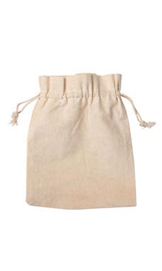 Natural Cotton Bags 5" x 7"