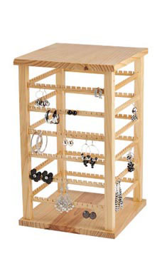Wood Earring Display Large