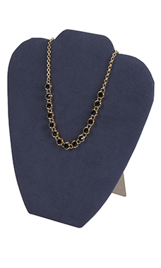 Slate Blue Necklace Display Easel