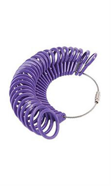 Finger Size Measuring Rings