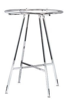 Chrome Round Garment Racks