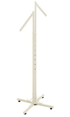 2-way Ivory Boutique Clothing Racks