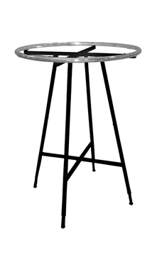 Black Collapsible Round Clothing Rack