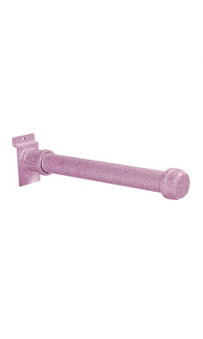 Made to Order 10" Slatwall Pipe Faceout - Lavender Silver Vein