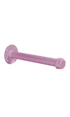 Made to Order 10" Pipe Faceout Wall Mount - Lavender Silver Vein