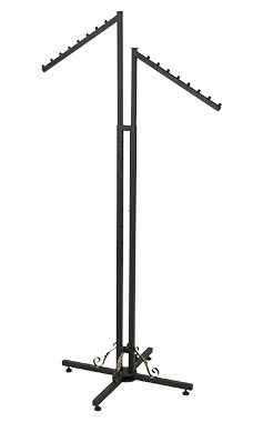 Vintage Boutique 2-Way Clothing Rack with Straight Arms