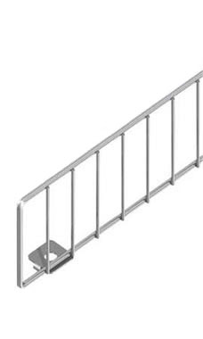 Wire Fence Fits Metal Shelves