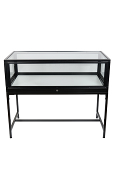 Sliding Drawer Modern Glass Display Case