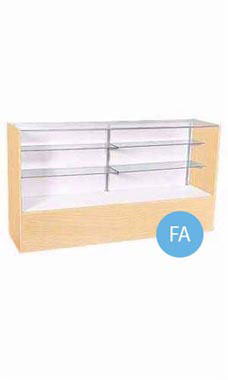Maple 48" Full Vision Economy Showcases