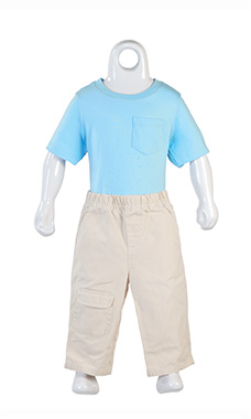 Full Height Toddler Fashion Form- White