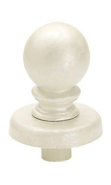 Ball Dress Form Finial- Ivory