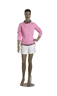 Fiberglass Female Ethnic Mannequins - Full Body