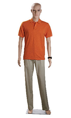 Male Caucasian Complexion Plastic Mannequin