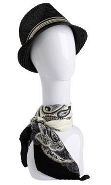 Premium Glossy White Plastic Mannequin Head