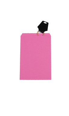 Small Magenta Paper Merchandise Bag - Case of 500
