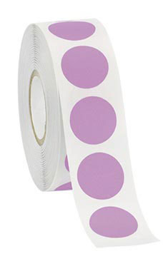 Lavender Self-Adhesive Colored Label