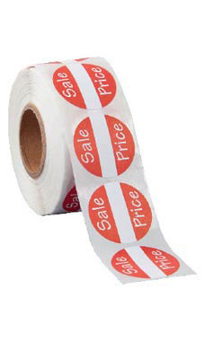 Self-Adhesive Sales Price Label