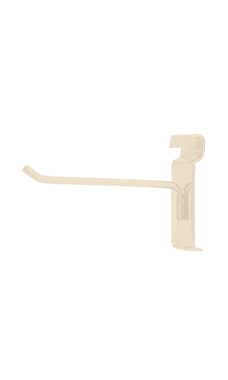 Made to Order 6" Wire Grid Peg Hook - Stoney White