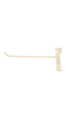 Made to Order 10" Wire Grid Peg Hook - Stoney White