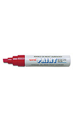 Red Oil Based Paint Marker with 3/8 inch tip
