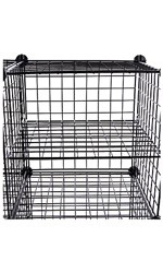 Black Mini Grid Add-In Shelf